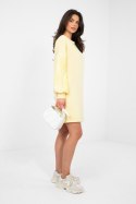 Sukienka Model RV-SK-A1064.09 Light Yellow - Rue Paris