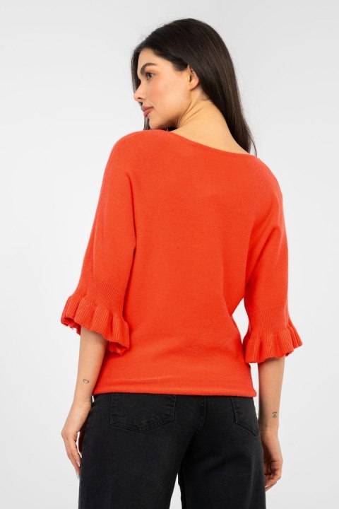 Sweter Damski Model IT-SW-99244.65 Coral - Italy Moda