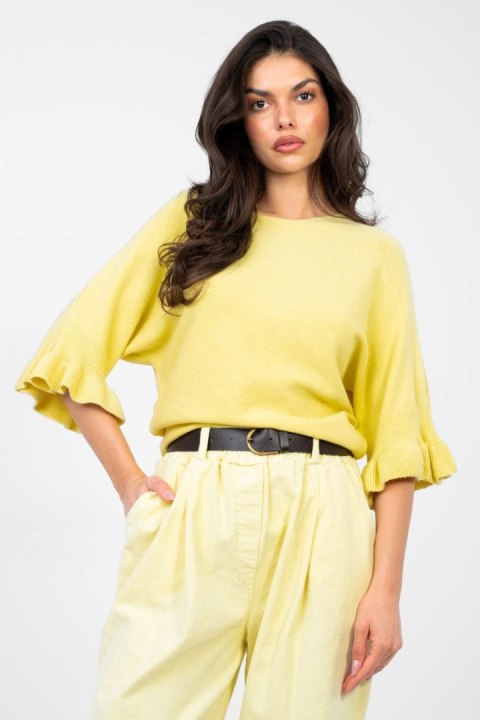 Sweter Damski Model IT-SW-99244.98 Light Yellow - Italy Moda