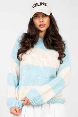 Sweter Damski Model MI-SW-0203.71 Light Blue - Italy Moda