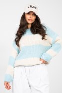 Sweter Damski Model MI-SW-0203.71 Light Blue - Italy Moda