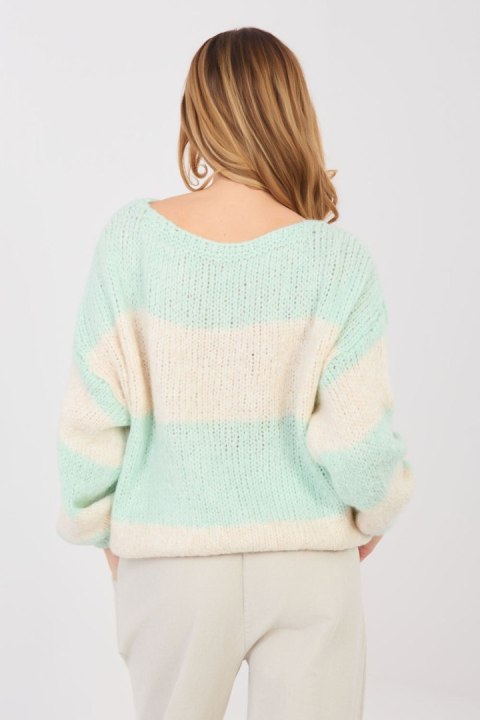 Sweter Damski Model MI-SW-0203.71 Mint - Italy Moda