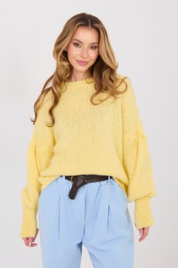 Sweter Damski Model MI-SW-0302.18 Light Yellow - Italy Moda