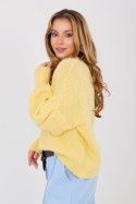 Sweter Damski Model MI-SW-0302.18 Light Yellow - Italy Moda