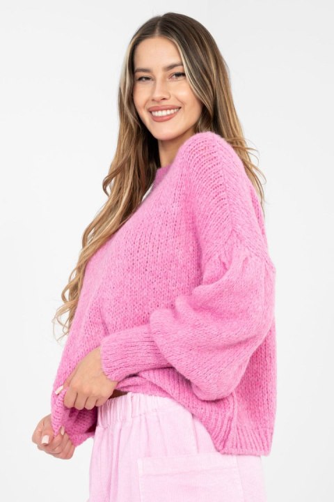 Sweter Damski Model MI-SW-0302.18 Pink - Italy Moda