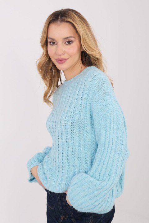 Sweter Damski Model MI-SW-1215.51 Light Blue - Italy Moda