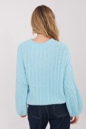 Sweter Damski Model MI-SW-1215.51 Light Blue - Italy Moda