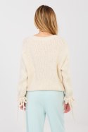 Sweter Damski Model MI-SW-1512.28 Light Beige - Italy Moda