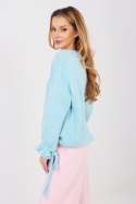 Sweter Damski Model MI-SW-1512.28 Light Blue - Italy Moda