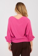 Sweter Damski Model MI-SW-3675.01P Dark Pink - Italy Moda