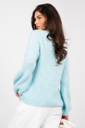 Sweter Damski Model MI-SW-9642.01 Light Blue - Italy Moda