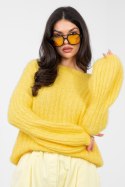 Sweter Damski Model MI-SW-9642.01 Yellow - Italy Moda