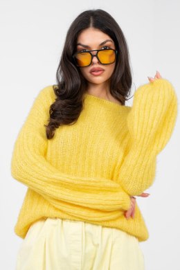 Sweter Damski Model MI-SW-9642.01 Yellow - Italy Moda