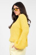 Sweter Damski Model MI-SW-9642.01 Yellow - Italy Moda