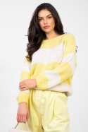 Sweter Damski Model MI-SW-0203.71 Light Yellow - Italy Moda