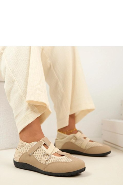 Baleriny Model Vesper 81226-6 Beige - Solea