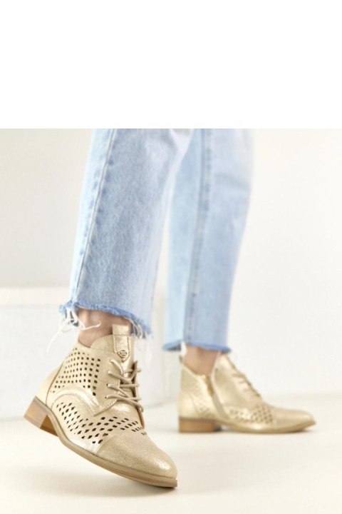 Botki Model Potocki 26-12091GD Gold - Solea