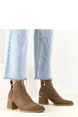 Botki Model Potocki 26-12356BR Brown - Solea