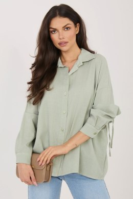 Koszula Damska Model IT-KS-3060.23 Khaki - Italy Moda