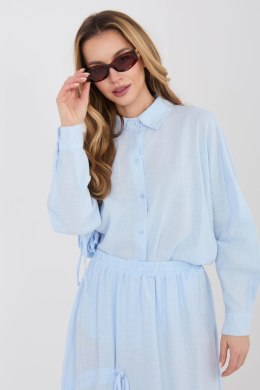 Koszula Damska Model IT-KS-3060.23 Light Blue - Italy Moda