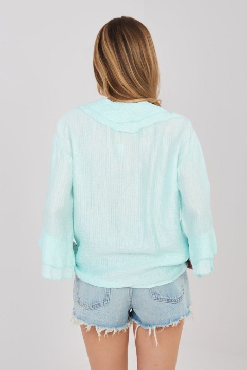 Koszula Damska Model IT-KS-81863.11P Mint - Italy Moda