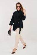 Koszula Damska Model IT-KS-FL10188.27 Black - Rue Paris