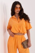 Koszula Damska Model IT-KS-FL10320.12 Light Orange - Italy Moda