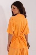 Koszula Damska Model IT-KS-FL10320.12 Light Orange - Italy Moda