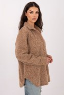 Kurtka Damska Model IT-KR-22292.00 Camel - Rue Paris