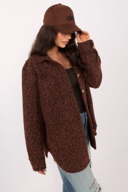 Kurtka Damska Model IT-KR-22292.00 Dark Brown - Rue Paris