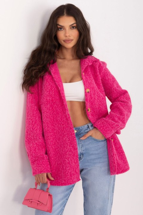 Kurtka Damska Model IT-KR-22292.00 Fuksja - Rue Paris