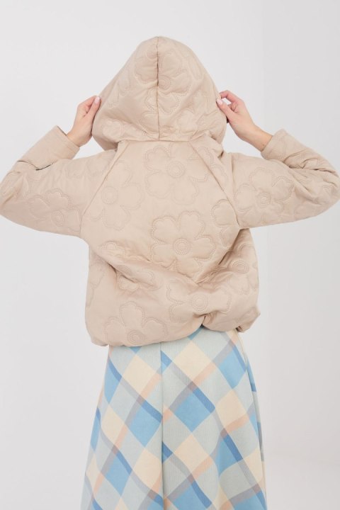 Kurtka Damska Model IT-KR-FL10126.00 Beige - Rue Paris