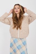 Kurtka Damska Model IT-KR-FL10126.00 Beige - Rue Paris
