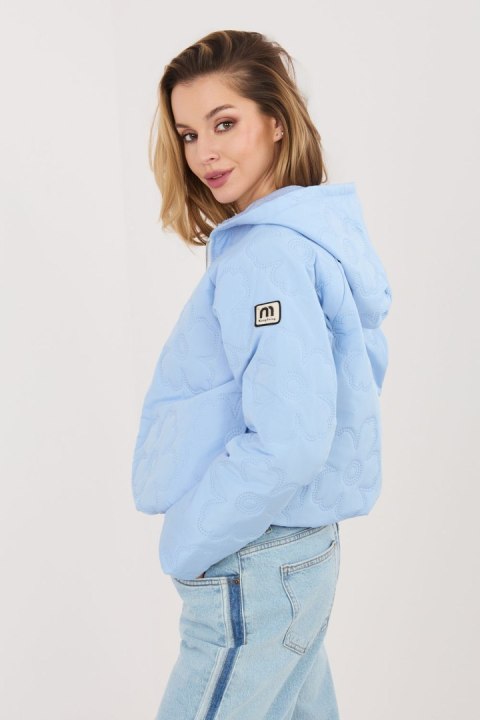 Kurtka Damska Model IT-KR-FL10126.00 Light Blue - Rue Paris