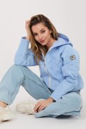 Kurtka Damska Model IT-KR-FL10126.00 Light Blue - Rue Paris