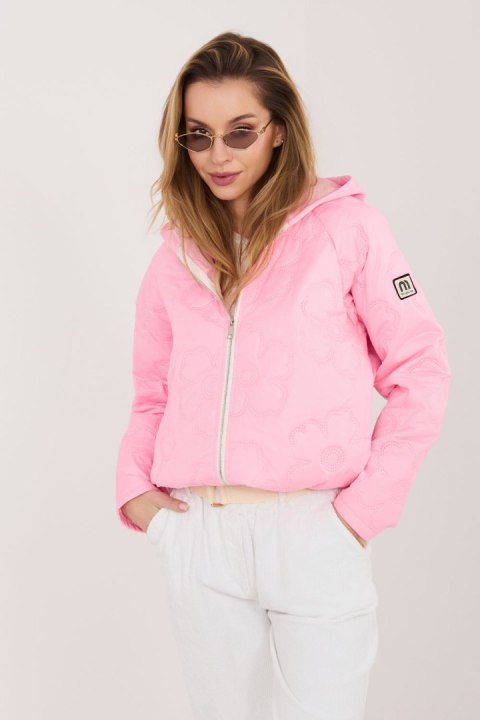 Kurtka Damska Model IT-KR-FL10126.86 Pink - Rue Paris