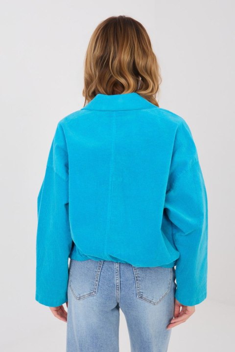 Kurtka Damska Model IT-KR-FL10163.10 Blue - Rue Paris
