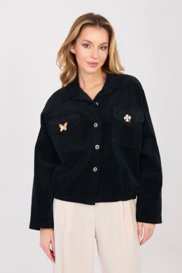 Kurtka Damska Model IT-KR-FL10163.46 Black - Rue Paris