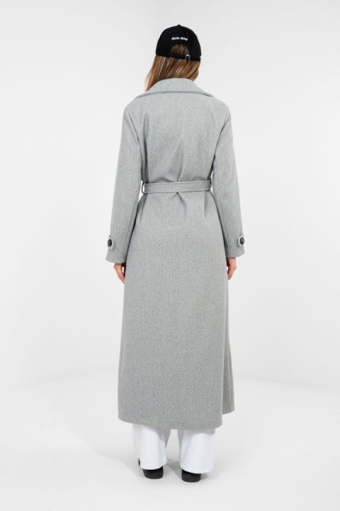 Płaszcz Damski Model IT-PL-97035.17 Grey - Factory Price