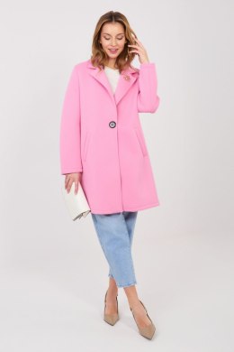 Płaszcz Damski Model IT-PL-FL8153-1.04 Pink - Rue Paris
