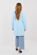 Płaszcz Damski Model IT-PL-FL8153-1.06 Light Blue - Rue Paris