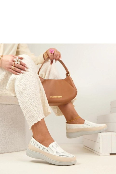 Półbuty Model Aurelle W92 White/Beige - Solea