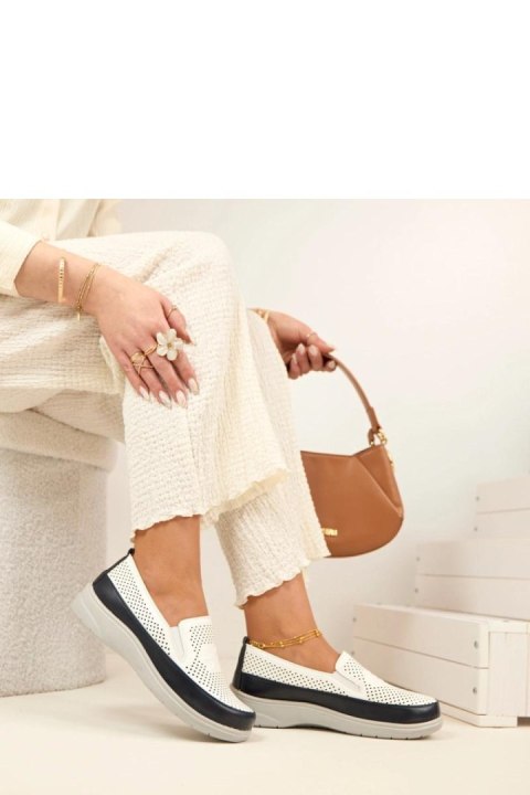 Półbuty Model Aurelle W92 White/Navy - Solea