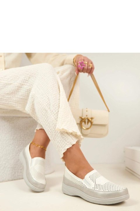 Półbuty Model Aurelle W92 White/Silver - Solea