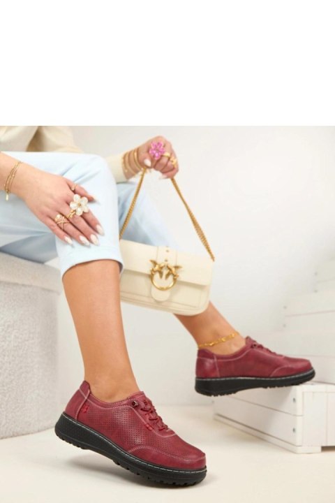 Półbuty Model Solenne 6057-3 Red - Solea