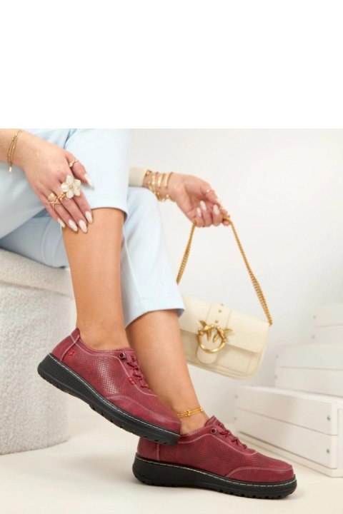 Półbuty Model Solenne 6057-3 Red - Solea