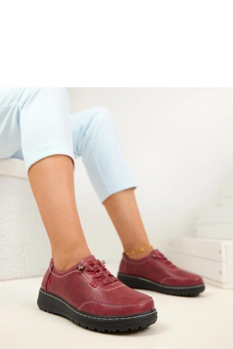 Półbuty Model Solenne 6057-3 Red - Solea