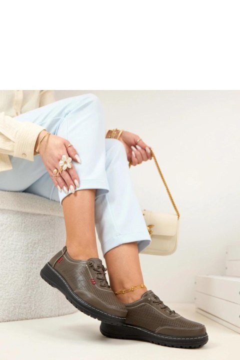 Półbuty Model Solenne 6057-6 Grey - Solea