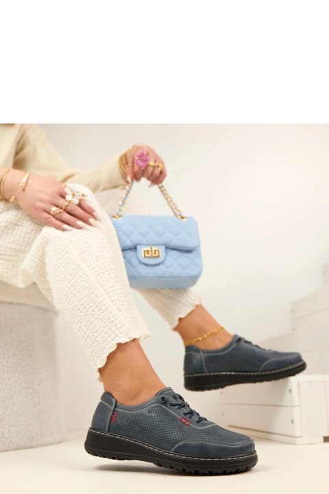 Półbuty Model Solenne 6057-7 Blue - Solea