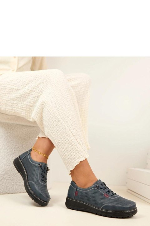 Półbuty Model Solenne 6057-7 Blue - Solea